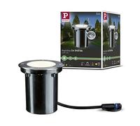 Paulmann 93907 Outdoor Plug&Shine Encastrés Sol LED, IP67, 609lm, 3000K, 24V, orientable, 20°, Argent
