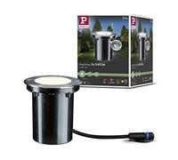 Paulmann Encastré de sol LED 93908 Plug&Shine – 609 lm, 3000K, IP67, 24V, orientable 20° argent