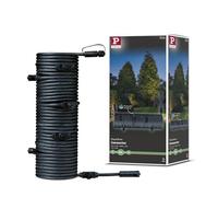 Paulmann Câble 93931 Outdoor Plug&Shine – 15 m, 1 entrée 7 sorties, IP68, 2x1,5 mm² H07RN-F – Noir