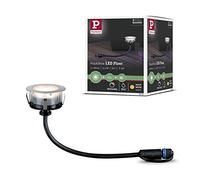 Paulmann Spot encastré sol Plug&Shine 93953 LED 1W IP65 3000K 24V 70mm Argent inoxydable Plastique