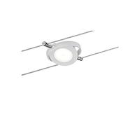Paulmann 94088 Système de câbles CC LED Spot RoundMac 1x4W, Blanc mate, 12V CC, Plastique