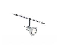 Paulmann 94131 Système de Câbles Sheela Spot Individuel pour Extension 10W max, Chrome Mat/Opal Spot sans Ampoule