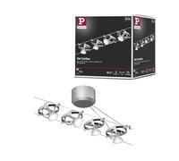 Paulmann Système sur câbles Cardan Kit de base GU5,3 max. 4x10W gradable 230/12V Chrome mat