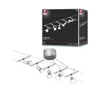 Paulmann 94145 Système de Câbles Sice Salt Set Extensible 5x10W max, Chrome Mat Système sans Ampoules