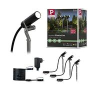 Paulmann Plantini 94154 Système d'éclairage Plug&Shine kit de démarrage pour projecteur de jardin à LED jeu de 3 LED 7.5