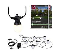 Paulmann Guirlande Plug & Shine lightchain extérieur dimmable 3000K 7 ampoules 1,5W blanc