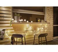 Paulmann 94166 Guirlande lumineuse à motifs lampions à pile(s) Nombre de lumière 7 LED blanc chaud