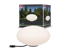 Paulmann 94176 Outdoor Plug&Shine Objet lumineux extérieur LED Stone, IP67, 3000K, 235lm, 24V, 350mm