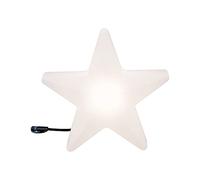Paulmann 94184 Outdoor Plug&Shine Objet lumineux extérieur LED Star, IP67, 3000K, 235lm, 24V, Blanc