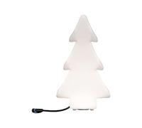Paulmann 94185 Outdoor Plug&Shine Objet lumineux extérieur LED Tree, IP67, 3000K, 260lm, 24V, Blanc