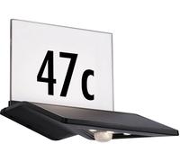 Paulmann 94243 Yoko Lampe solaire pour numéro de maison avec détecteur de mouvements CEE: G (A - G) 1.2 W blanc chaud anthracite