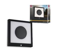Paulmann 94263 Panneau solaire à LED Taija Luminaire d'extérieur incl. 1x1,2 watts IP44 Protection anti-projections d'eau Anthracite Éclairage de jardin plastique Blanc chaud 3000 K