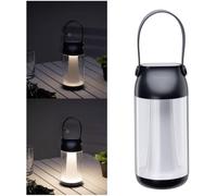 Paulmann Lampe de table LED 94267 rechargeable 1,3 W 3000K gradable IP44 transparent anthracite