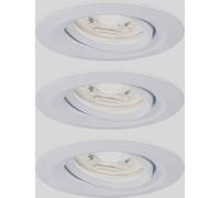 Paulmann 94293 EBL Nova mini Coin Luminaire à LED encastrable jeu de 3 4 W blanc