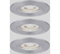 Paulmann 94305 EBL Nova mini Coin Luminaire à LED encastrable jeu de 3 LED 4 W aluminium