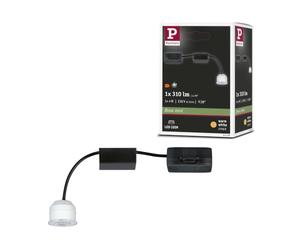 Paulmann 94306 Spot encastré LED Nova mini Plus Coin individuel rond incl. 1x4 watts Spot encastré pour plafond Clair Lampe encastrée Blanc chaud 2700 K