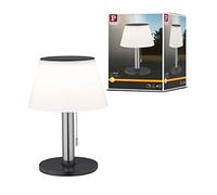 Paulmann 94309 Lampe de table solaire 0.8 W blanc chaud acier inoxydable