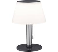 Paulmann 94309 Lampe de table solaire 0.8 W blanc chaud acier inoxydable