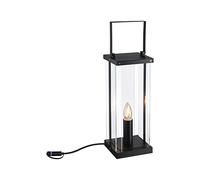 Paulmann 94318 luminaire d'extérieur LED Plug & Shine Outdoor Classic Lantern 40 cm 24 V IP44 E14 Anthracite luminaires d'extérieur éclairage d'extérieur, éclairage de jardin 1900 K