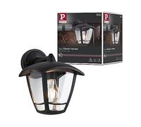 Applique extérieure Classic Curved à équiper E27 - noir - sans détecteur PAULMANN