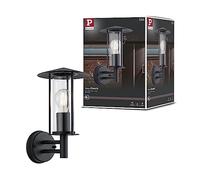 Paulmann Applique d'extérieur Classic IP44 173 mm max. 15W 230V Gris foncé Métal/Verre G