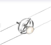 Paulmann Spot cardan CorDuo 94437 – Système de câbles GU5,3 10 W max Chrome mat, sans ampoules