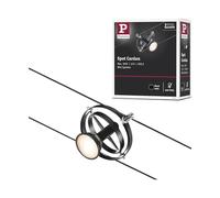 Paulmann Système d'éclairage pour rail BT GU5.3 – Noir mat / Chrome