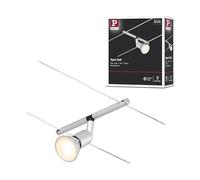 Paulmann Lampe pour suspension CorDuo 94443 GU5.3 10W max Chrome mat Système de câbles sans ampoule