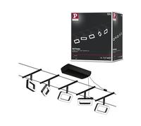 Paulmann 94485 Kit de base LED 5 x 400 lm avec 5 x 4,8 W Blanc chaud Noir mat Plastique chromé Métal 3000 K