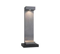 Borne lumineuse LED Concrea IP65 616mm 3000K 6,8W 200lm 230V Grès noir Béton Grès noir G