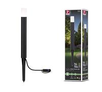 Paulmann 94536 luminaire d'extérieur LED Plug & Shine borne lumineuse Flarea IP65 400 mm blanc chaud 1x3,6 W gradable Noir métal 3000 K