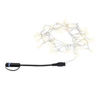 Paulmann 94558 Système déclairage Plug&Shine; LED blanc chaud noir