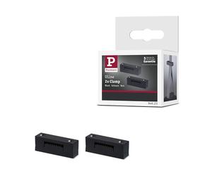 Paulmann 94623 ULine Accessoires Pince à sangle Kit de 2 Noir