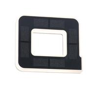 Paulmann 94650 LED n° de maison solaire A IP44 Blanc chaud batterie remplaçable incl. 1x0,2W lumin. sol. noir, lampe sol. plast. éclair. sol. 3000K