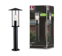 Paulmann 94737 luminaire d'extérieurLED borne lumineuse Classic respect insectes IP44 500mm 2200K 4,3W 420lm 230V noir E27 Métal Borne jardin