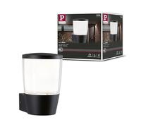 Paulmann 94740 luminaire d'extérieur applique Bako Résistant à l'eau de mer IP44 110x140mm max. 20V 230V Anthracite alu sans ampoule E14