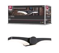 Paulmann 94766 Applique d'extérieur LED Pekana IP44 2x6W 2x480lm 300x130mm Anthracite aluminium 3000K résistant à l'eau de mer applique Outdoor