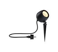 Projecteur de jardin LED Smart Home Zigbee 3.0 Kikolo favorable aux insectes IP65 90mm Tunable Warm 6,2W 400lm 230V 80° Anthracite Matière plastique#Aluminium Anthracite G