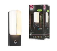 Paulmann 94853 Applique d'extérieur LED Bonnie détecteur mouv. respect insectes et résistant eau mer IP44 93x77mm 2200-3000K 8,5W 560lm 230V Anthra.