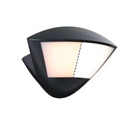 Paulmann Applique d'extérieur LED Skyla – Zigbee 3.0, détecteur crépuscule (IR) IP44 Anthracite