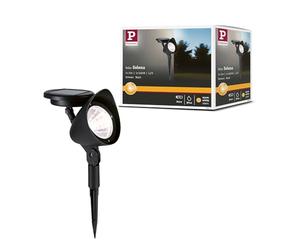 Paulmann 94873 Solar LED Spot Solena IP44 3000K 2lm noir