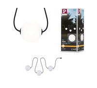 Paulmann 94913 Taina Guirlande lumineuse solaire LED Kit d'extension IP67 3000 K 1,71 m 3 x 60 lm Noir