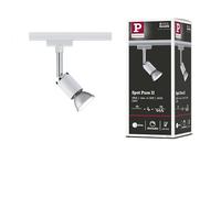 Spot sur rail Paulmann URail Pure II Spot simple GU10 max. 10 W dimmable 230 V blanc, chrome 95333