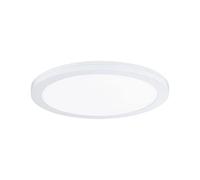 Paulmann 95390 Panneau LED encastré 2-en-1 Cover-it 330 mm rond avec 1 panneau lumineux de 22 W blanc lumière du jour blanc dépoli spot encastré matière plastique 4000 K