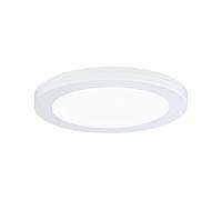 Paulmann 95391 pan. LED pan. encastré 2 en 1 Cover-it avec dét. mouv. 225 mm rond 1x16,5 W bl. lumière du jour Bl. dépoli spots enc. synth. 4000K, Matt Blanc