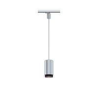 Paulmann 95403 Système de rails ProRail3, suspension Corus, max. 50 W, argent, rail en métal, matière plastique, système d'éclairage E27