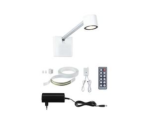 Paulmann 95576 LED éclairage de tableau kit Adelia 370lm incl. 1x4,5 gradable Éclairage du tableau 2700 K Blanc chaud lampe murale