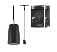 Paulmann Luminaire sur rail haute tension Suspension URail GU10 Noir mat