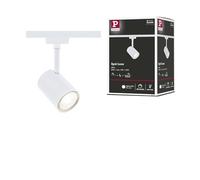 Paulmann Spot sur rail 95632 Luxe URail haute tension GU10 10 W dimmable 230 V Blanc signal