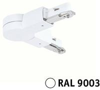 Paulmann 95649 Elément pour système déclairage sur rail haute tension Raccord articulé blanc signal